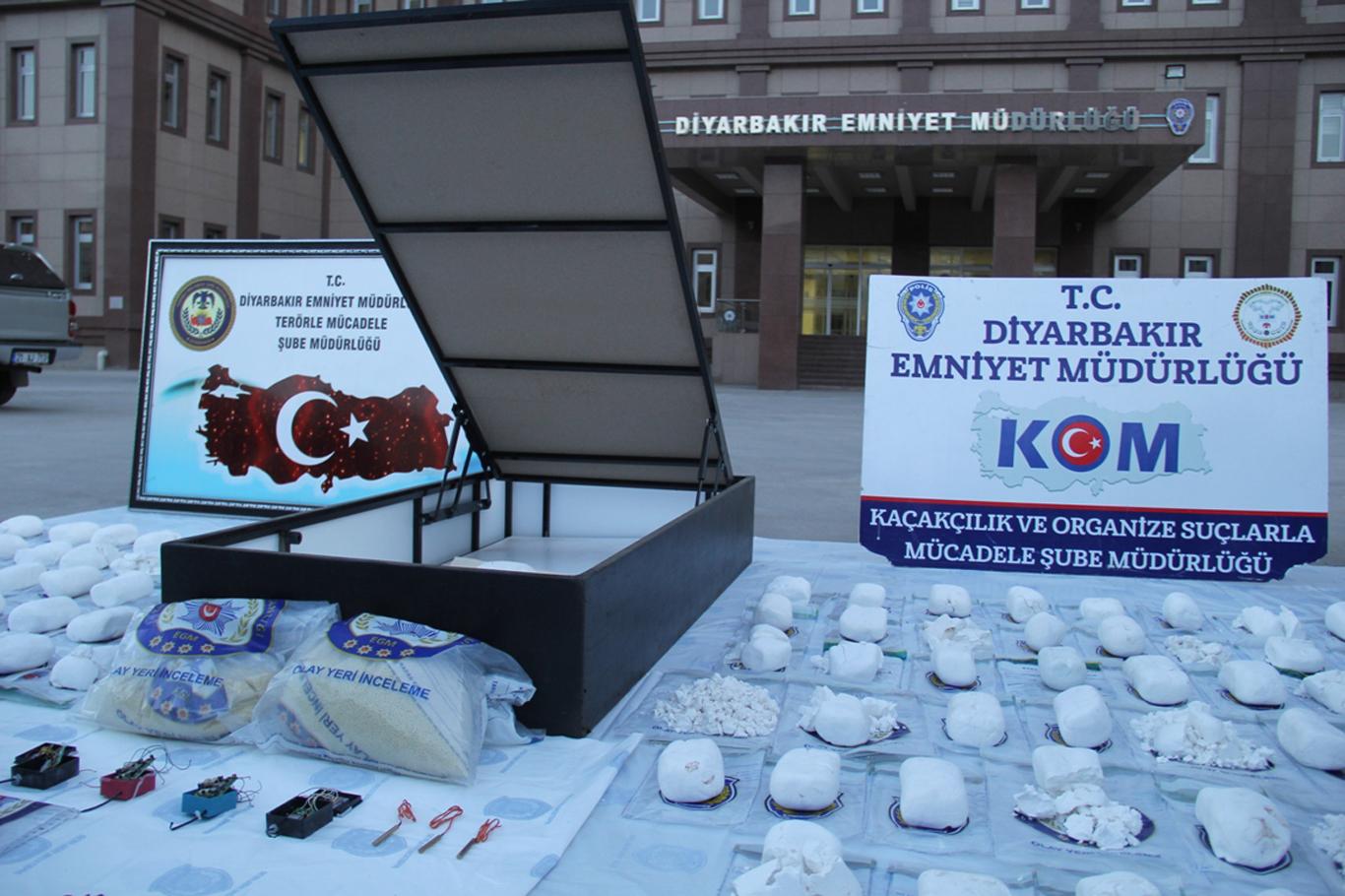Mobilya atölyesinde patlayıcı malzemeleri ele geçirildi Mobilya atölyesinde patlayıcı malzemeleri ele geçirildi